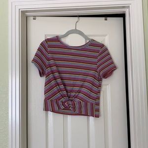 Fun retro colorful tee